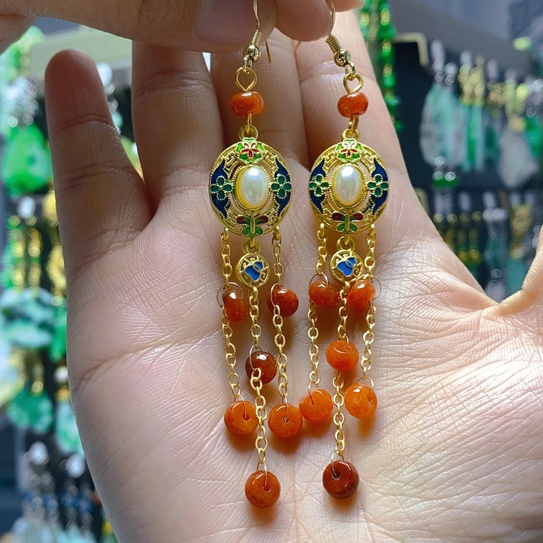 未镶嵌翡翠耳饰翡翠