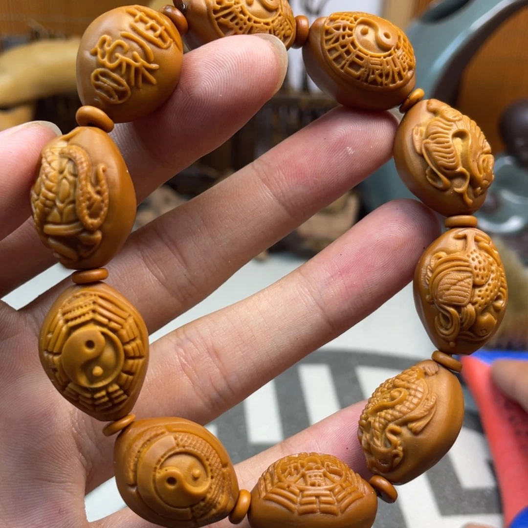 橄榄核手串/手链橄榄核雕工艺手串5119