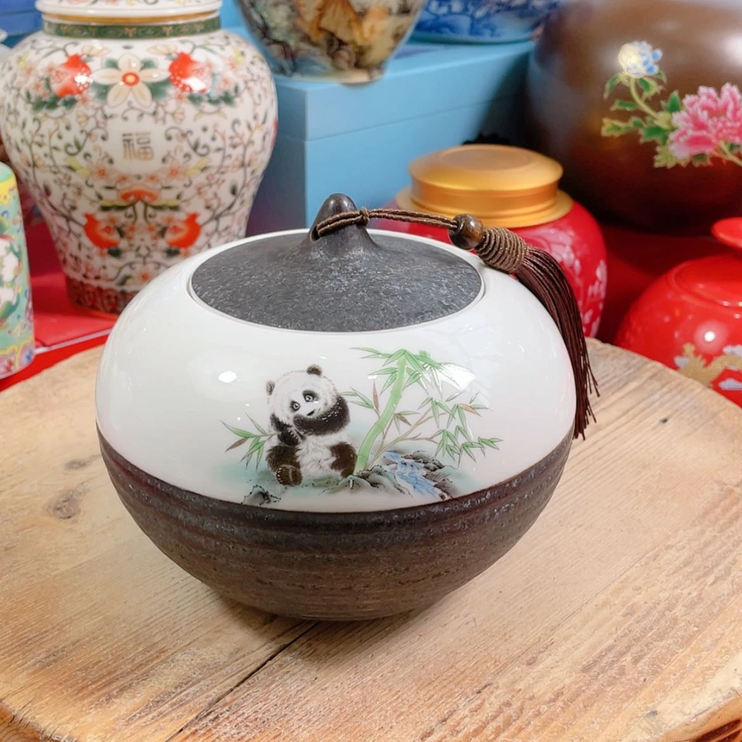 【闪购商品】罐陶瓷茶叶罐密封罐