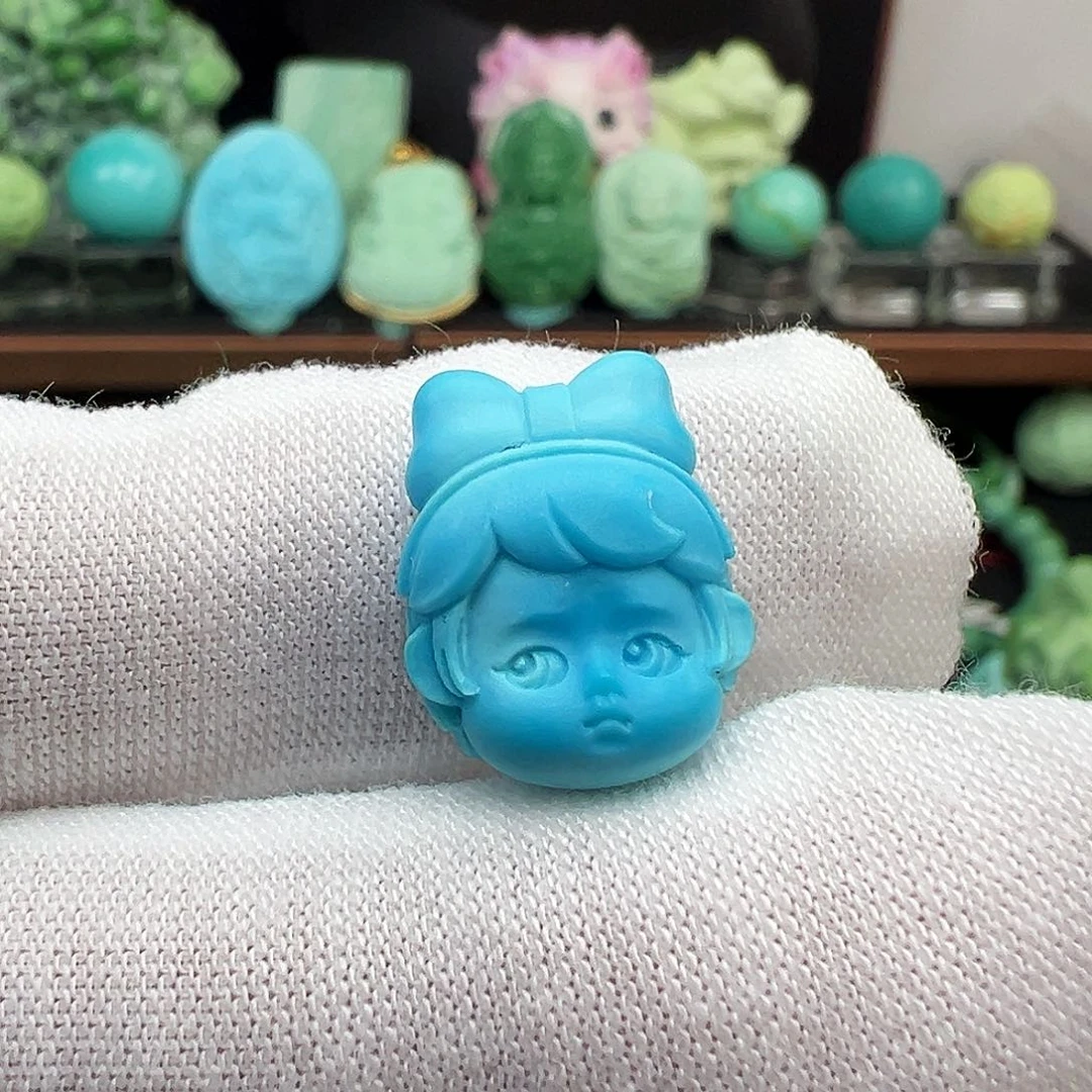 绿松石未镶嵌绿松石主播璐璐