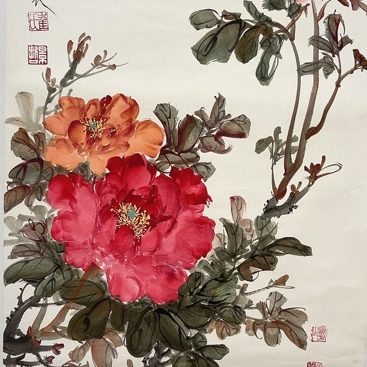 精品国画精品作品