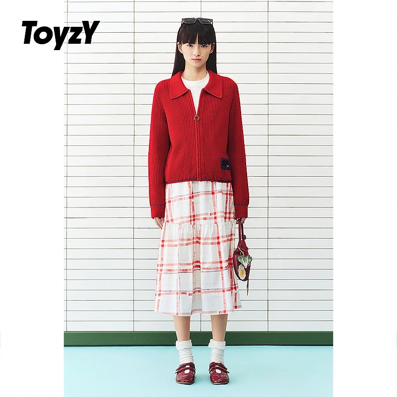 ToyzY2026春季新款毛针织衫ZC36106090