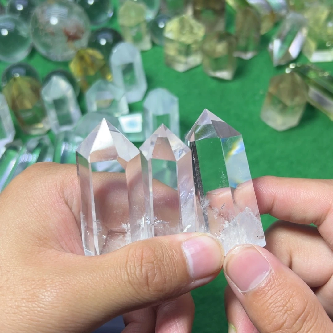 珠宝半成品水晶未镶嵌