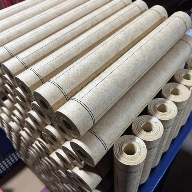 （3卷）处理微喷仿古做旧格子长卷4厘米状元竖格小楷行草书法作品纸