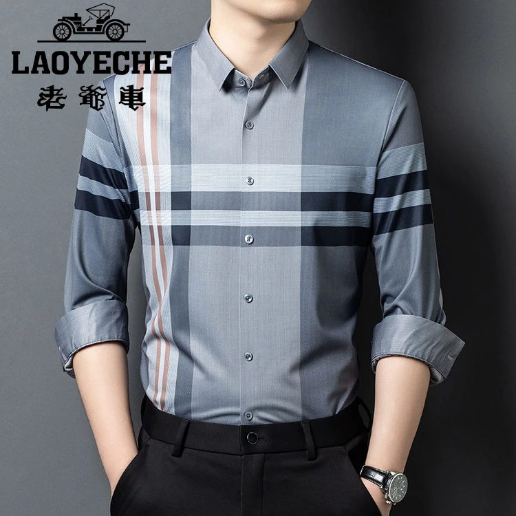 衬衫男装2025年秋季潮流四季流行