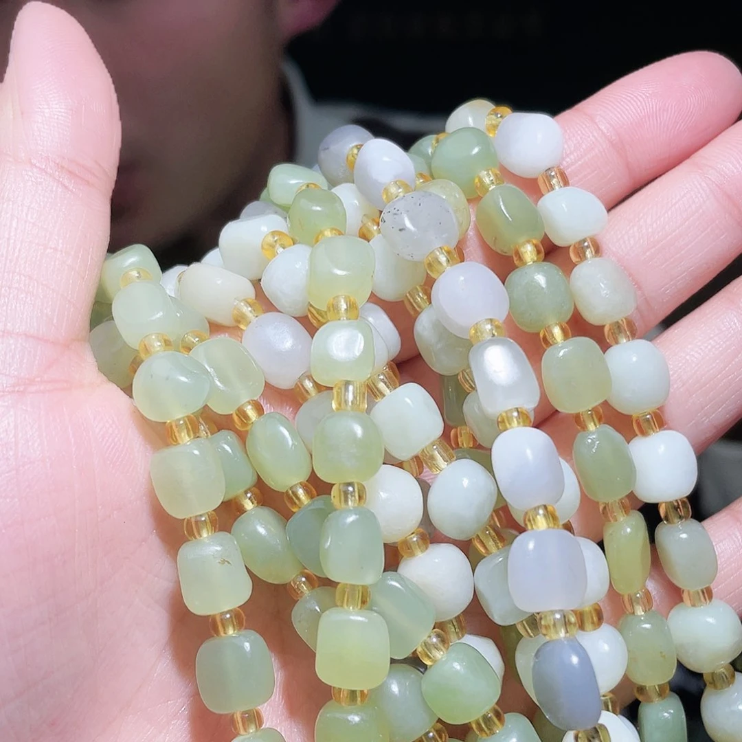 和田玉颈饰未镶嵌多样性拍一发一