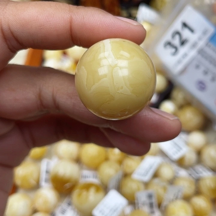 蜜蜡未镶嵌珠宝奇石粉27.1
