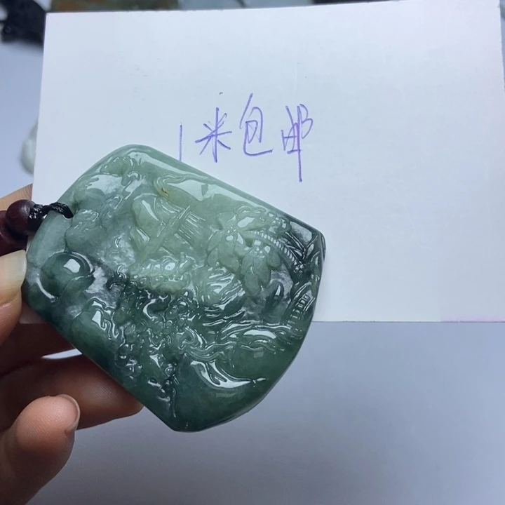 征***者翡翠未镶嵌颈饰翡翠