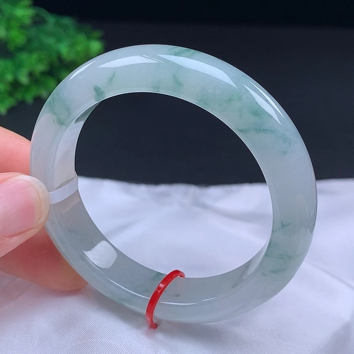 翡翠未镶嵌手镯53圈口431128