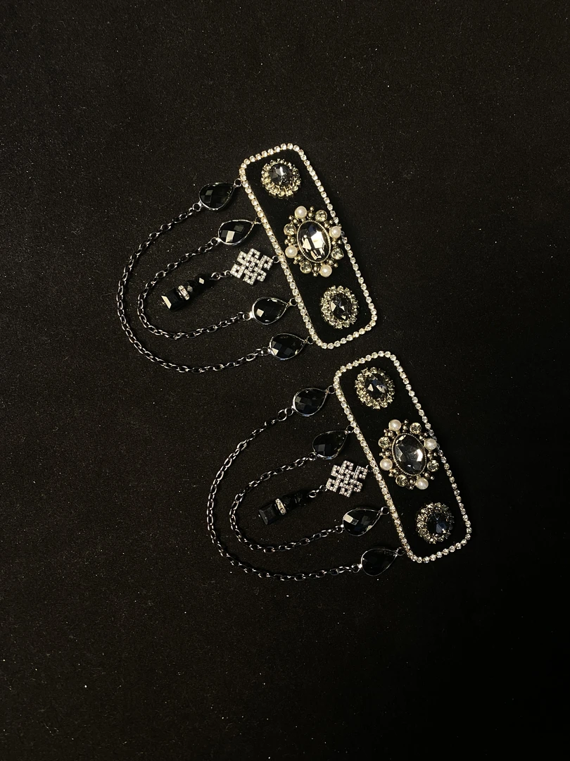 [黛尔玛精品饰品] 时尚气质民族风百搭发卡