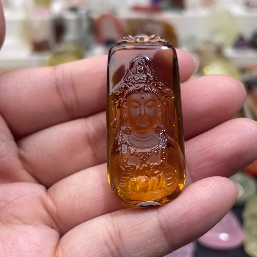 水晶颈饰未镶嵌定制