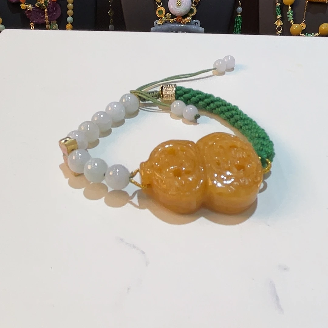 未镶嵌手串翡翠葫芦