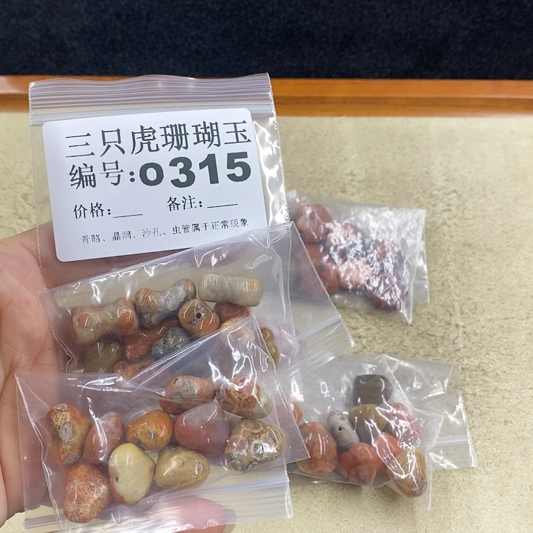 硅化珊瑚（珊瑚玉）1未镶嵌蔷*