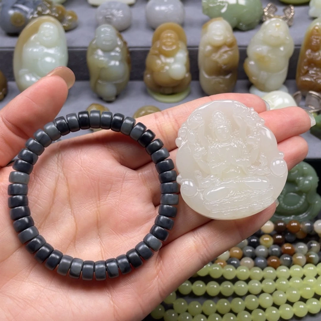 【闪购商品】未镶嵌和田玉挂件定制2