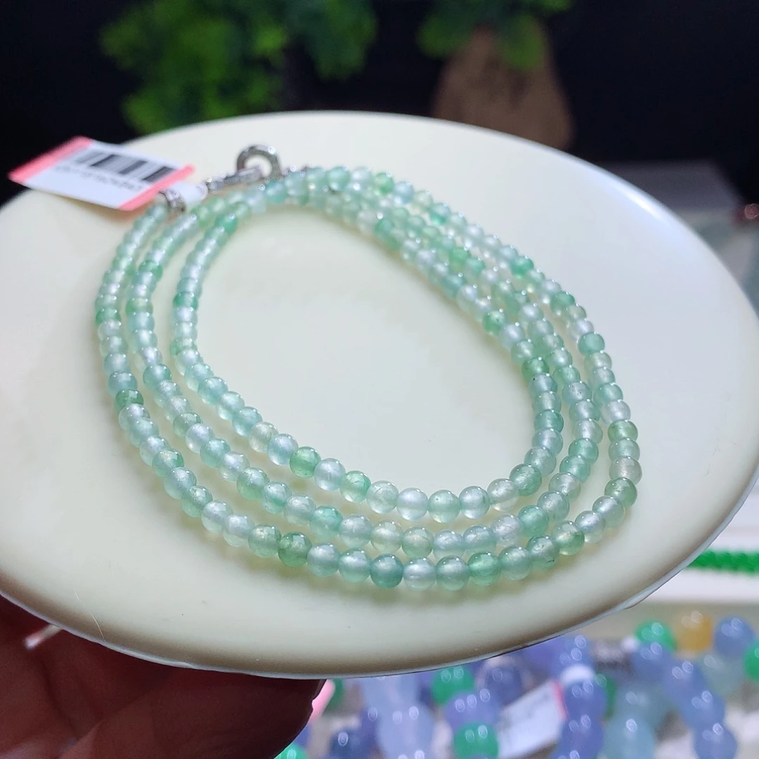 项链未镶嵌翡翠卡3+mm