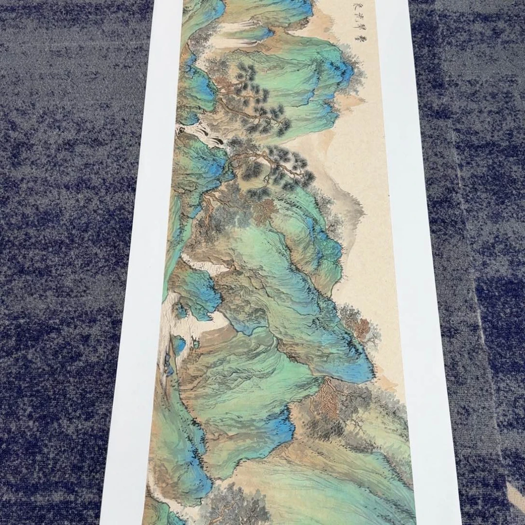国画国画作品山水花鸟
