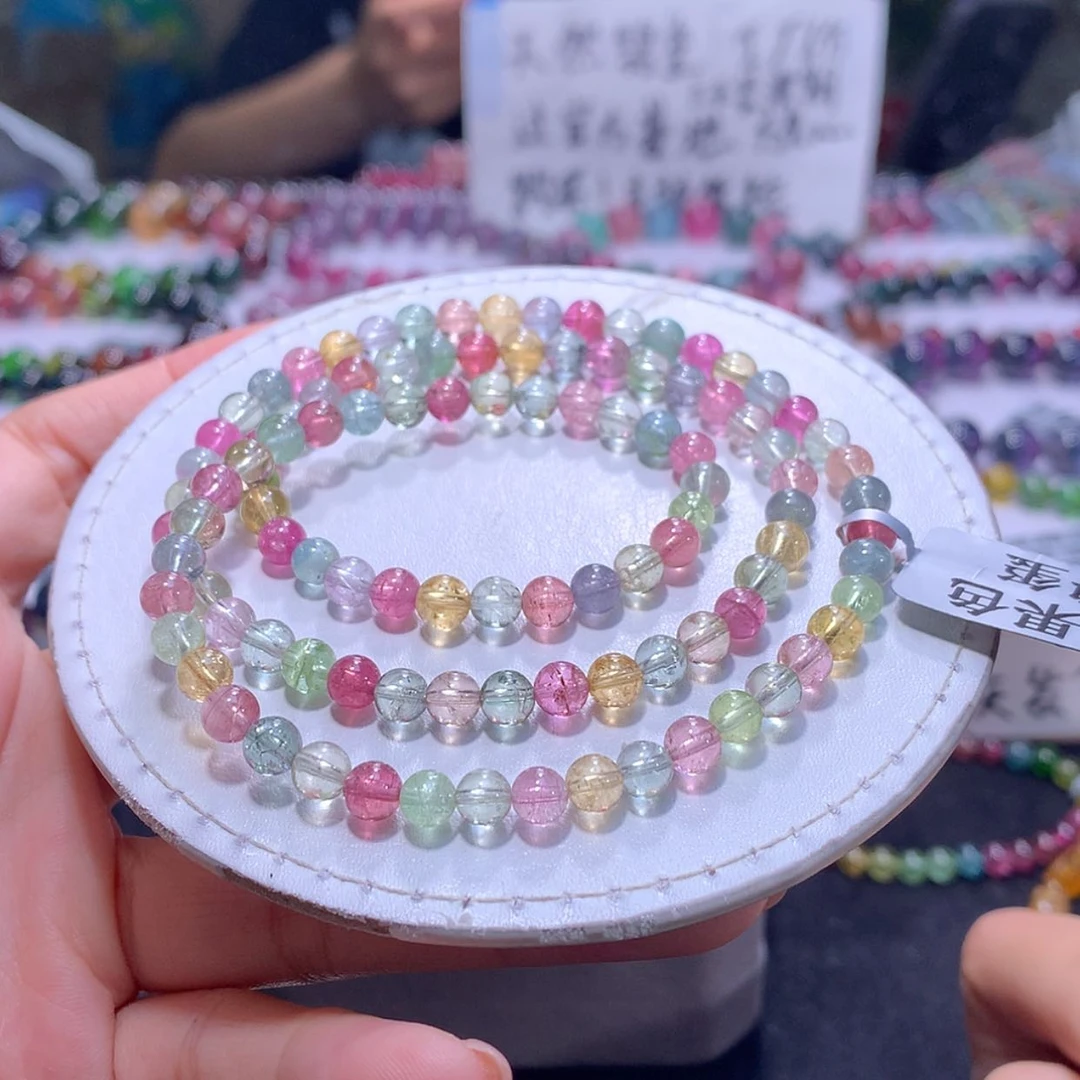 【闪购商品】未镶嵌手串碧玺5.2m