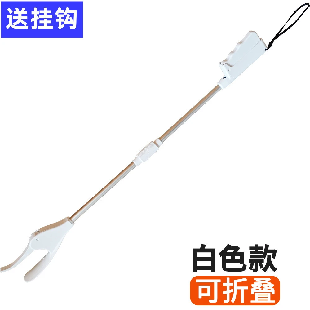 鞋拔子长柄家用提鞋神器老人孕妇免弯腰穿鞋辅助器多功能夹鞋夹子