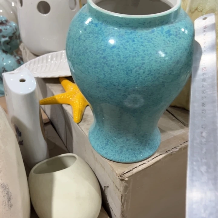 陶瓷花瓶摆件外贸出口（微瑕）