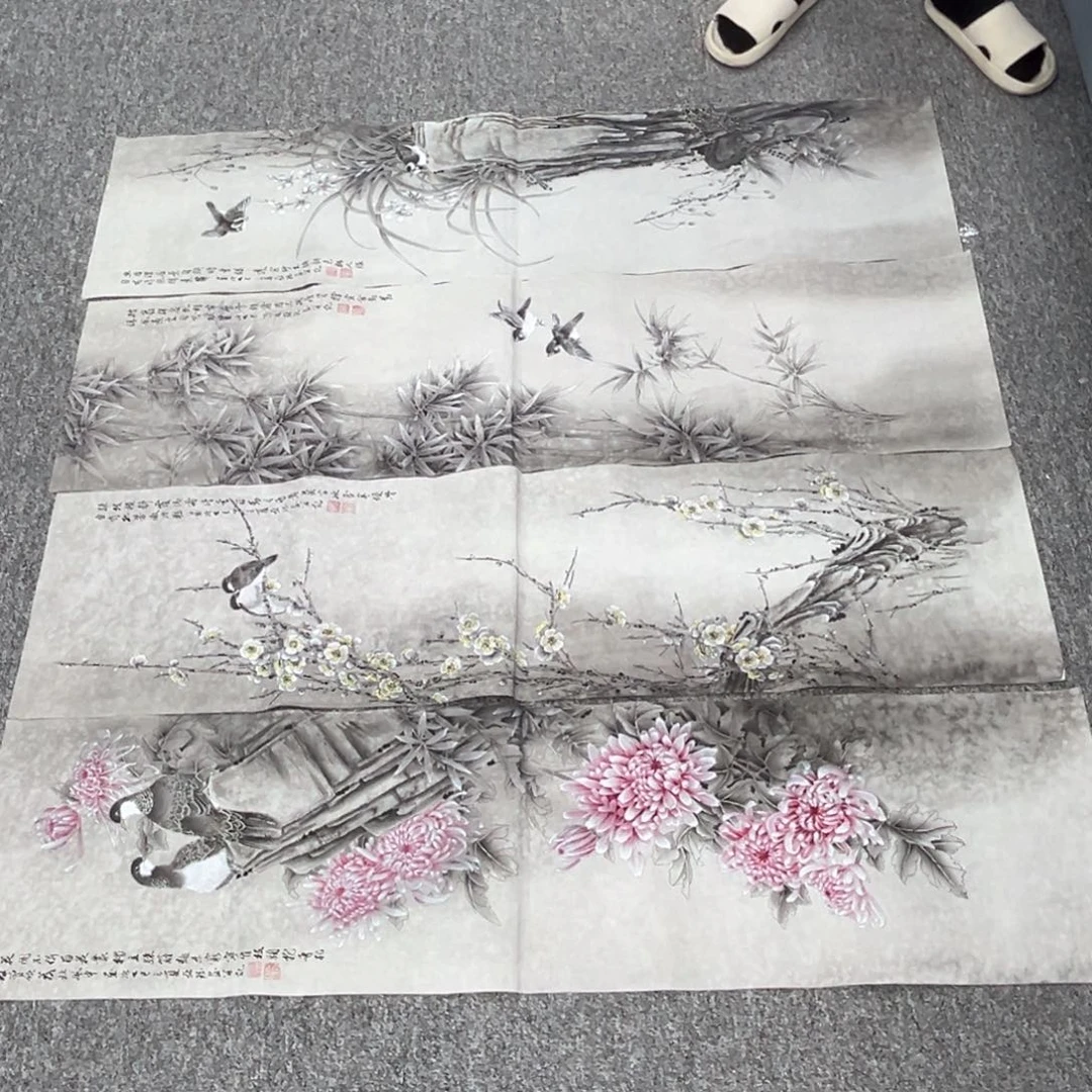 国画卖字画的小老板