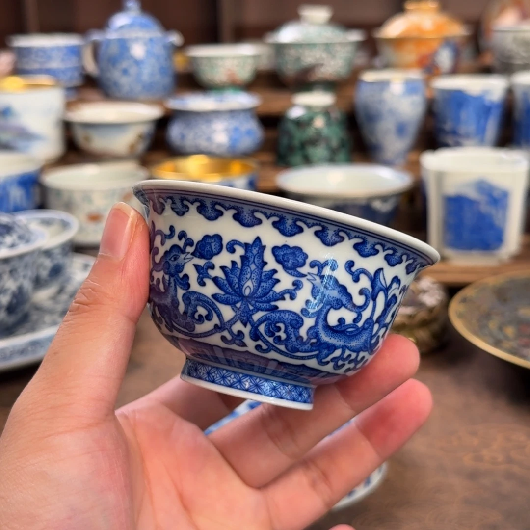 纯手工手绘陶瓷茶具