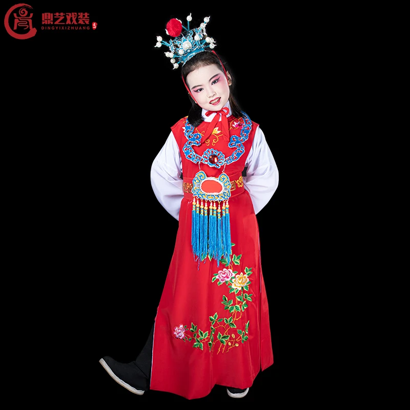 戏曲古装越剧黄梅戏京剧贾宝玉戏剧少儿童演出服表演服装红楼梦