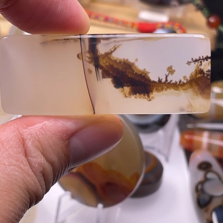 玛瑙/玉髓未镶嵌吊坠(不含链)