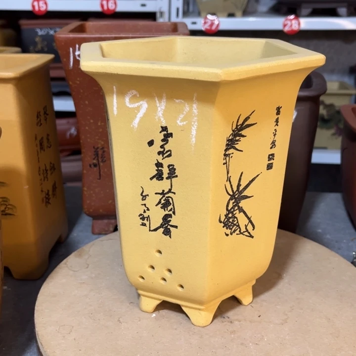 紫砂花盆宜兴紫砂