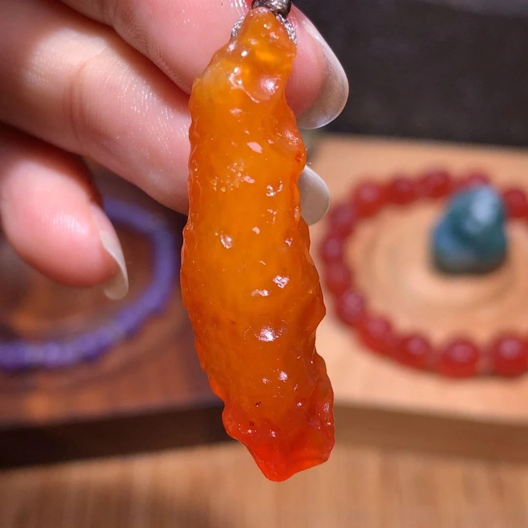 未镶嵌玛瑙/玉髓珠宝半成品