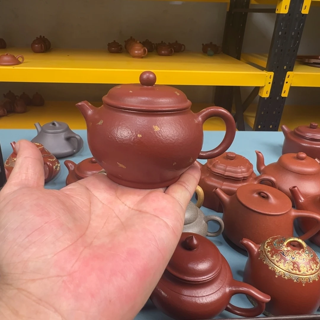 茶壶紫砂160 CC全手工4576468756
