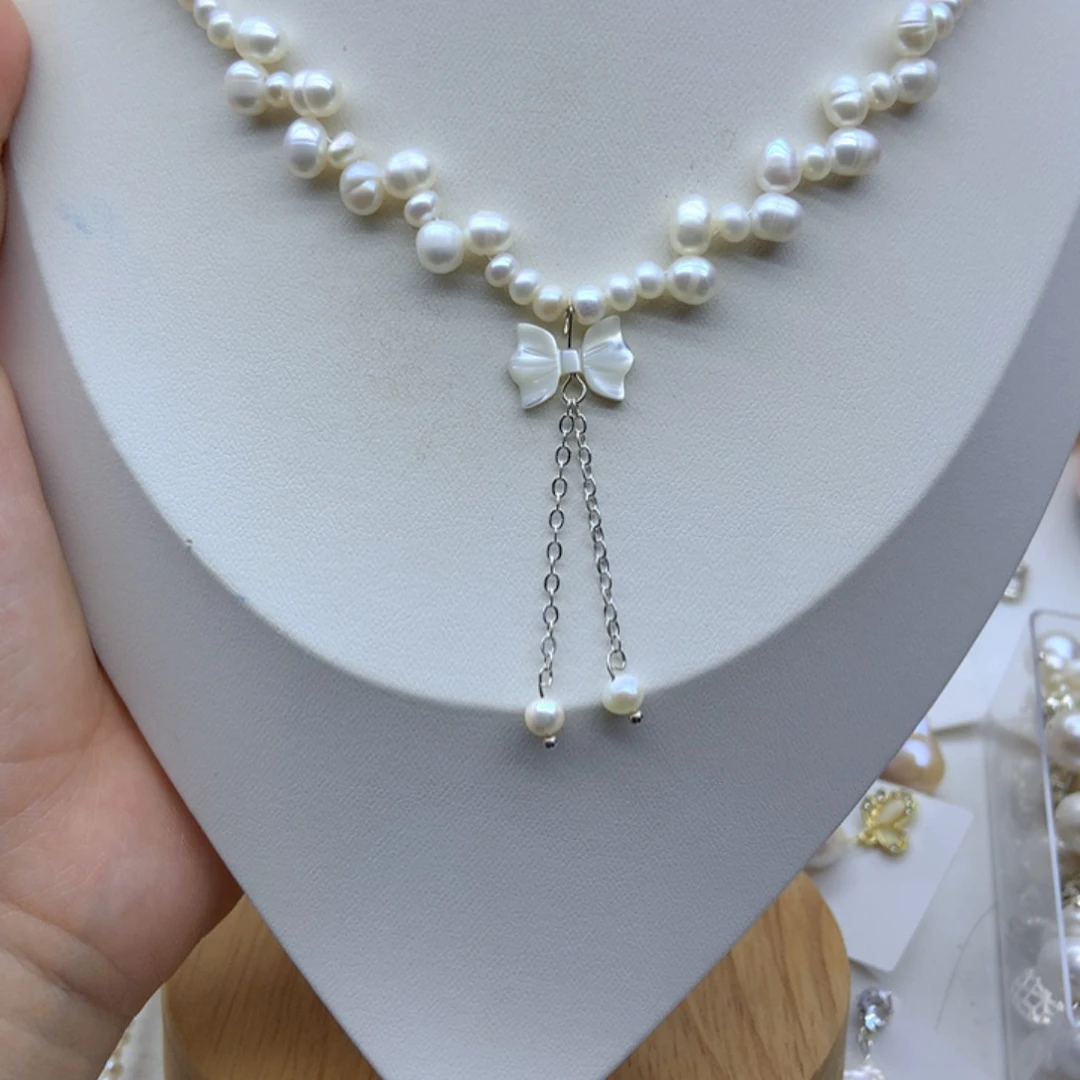 淡水珍珠耳饰未镶嵌