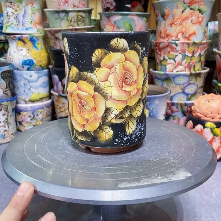 景德镇艺术手绘作品