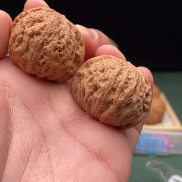 文玩核桃把件38尺全品铁锤