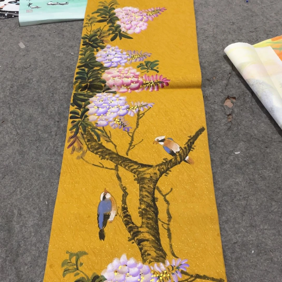 国画国画作品画心一张