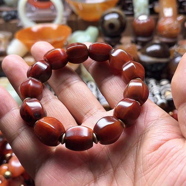 玛瑙/玉髓车挂未镶嵌