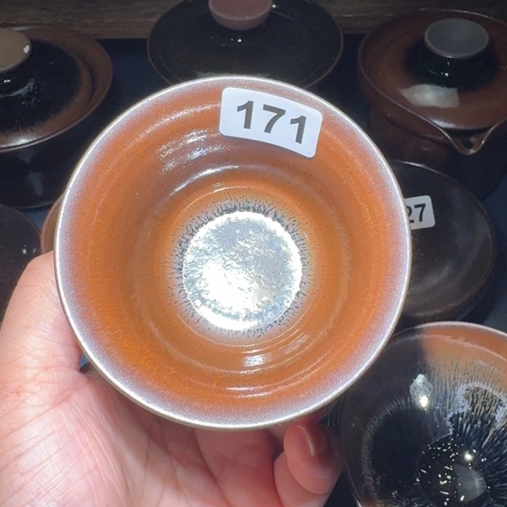 小雨茶盏,手工柴烧