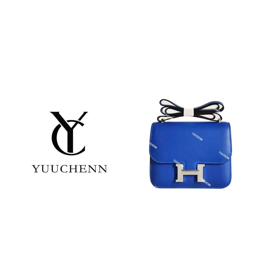 YUUCHENN【手工定制】19cm原创设计高定真皮包 HH2130