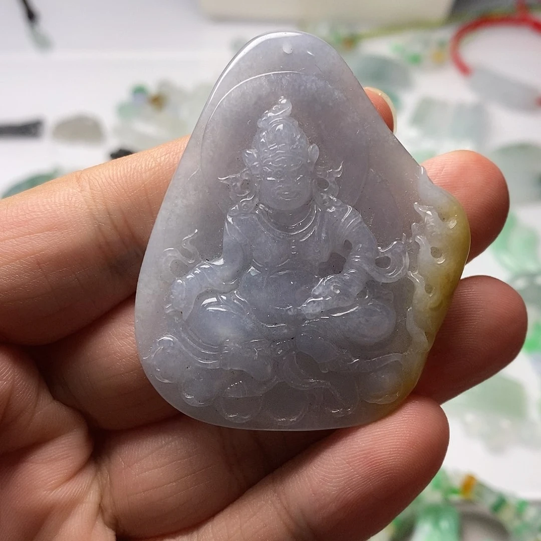 翡翠挂件未镶嵌天然翡翠挂件