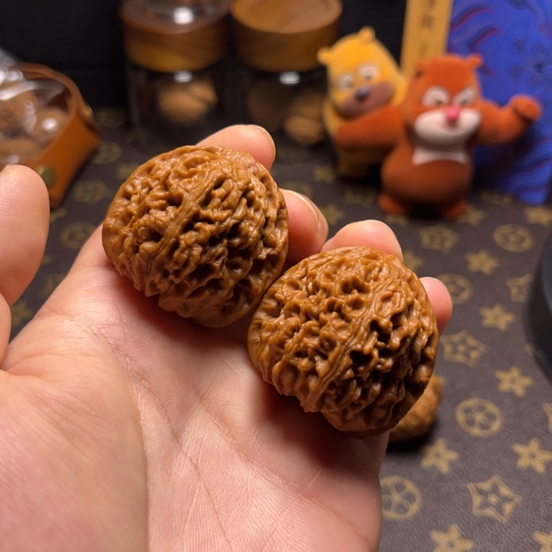 把件文玩核桃41尺南疆石