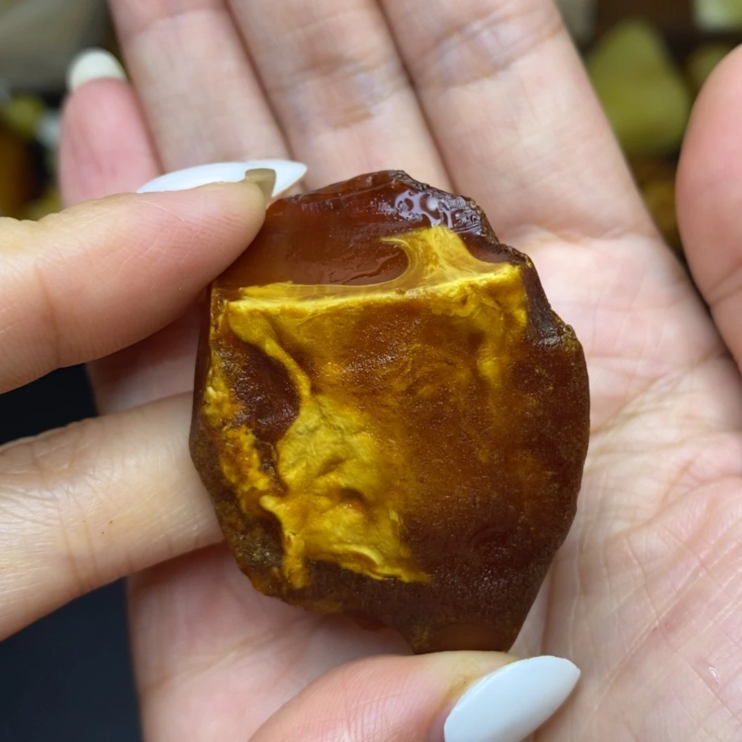 未镶嵌定制蜜蜡胖