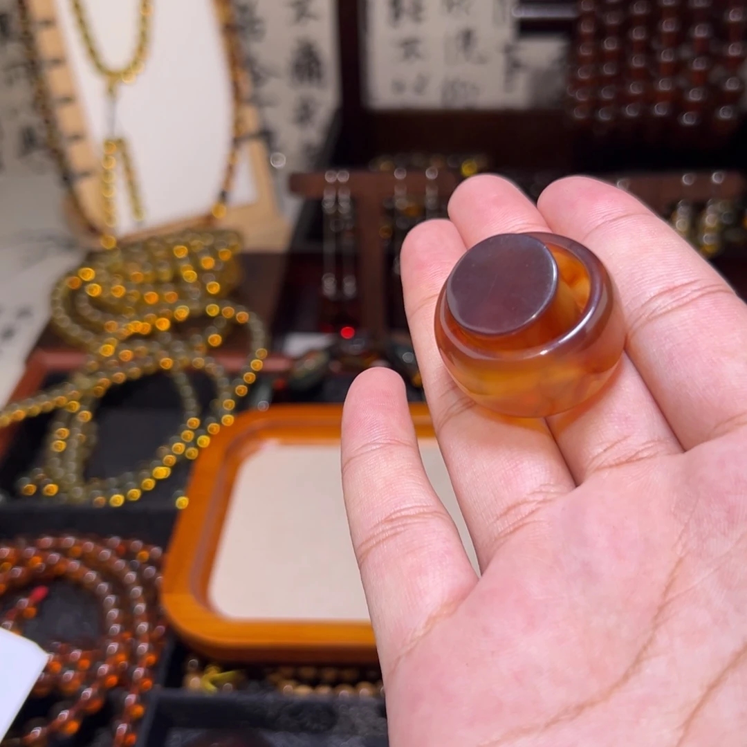 未镶嵌颈饰琥珀21mm内径