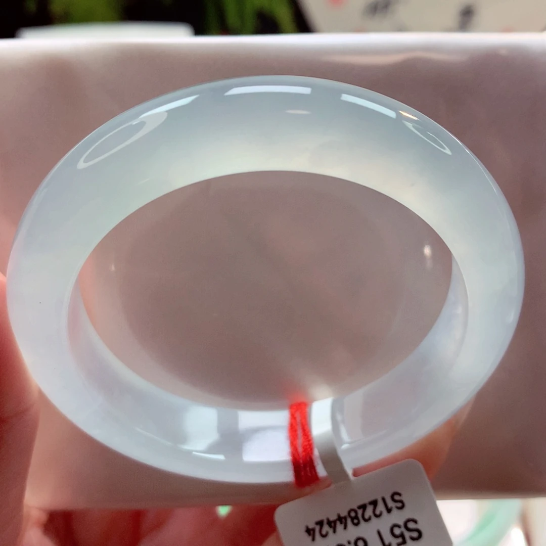 未镶嵌手镯翡翠51正圈 小冰丝（32号）