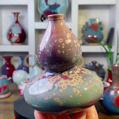 瓷片禹州神后钧瓷原产地~