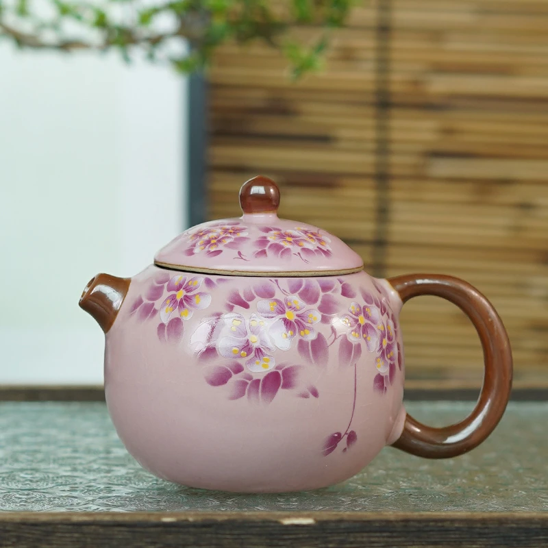 西施壶粉汝红茶开片125毫升