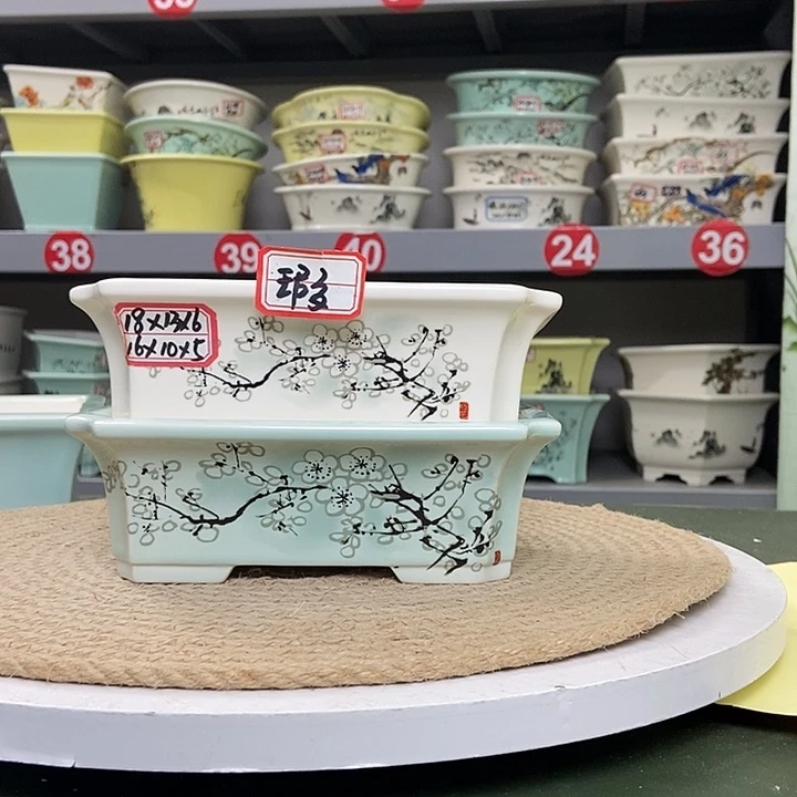 紫砂紫砂花盆5223