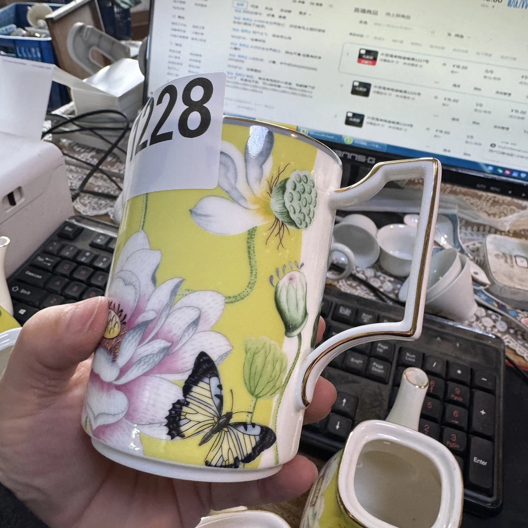 外贸尾单陶瓷餐具1228号