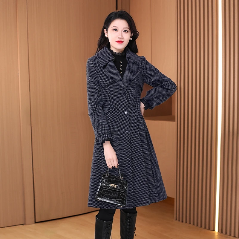 2025新款现货气质时尚大气减龄休闲显瘦韩版夹棉加厚外套22995