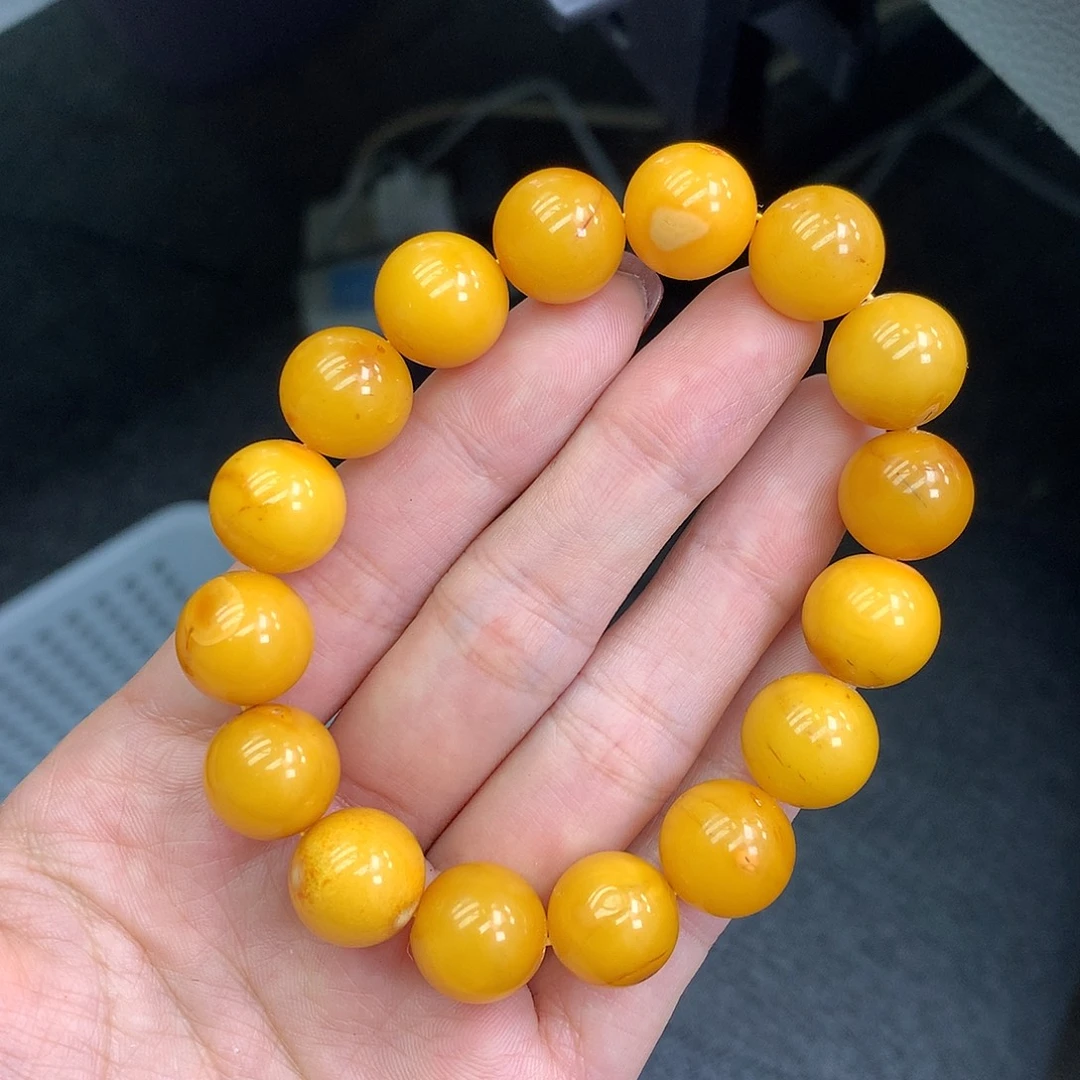 琥珀未镶嵌珠宝奇石13mm➕