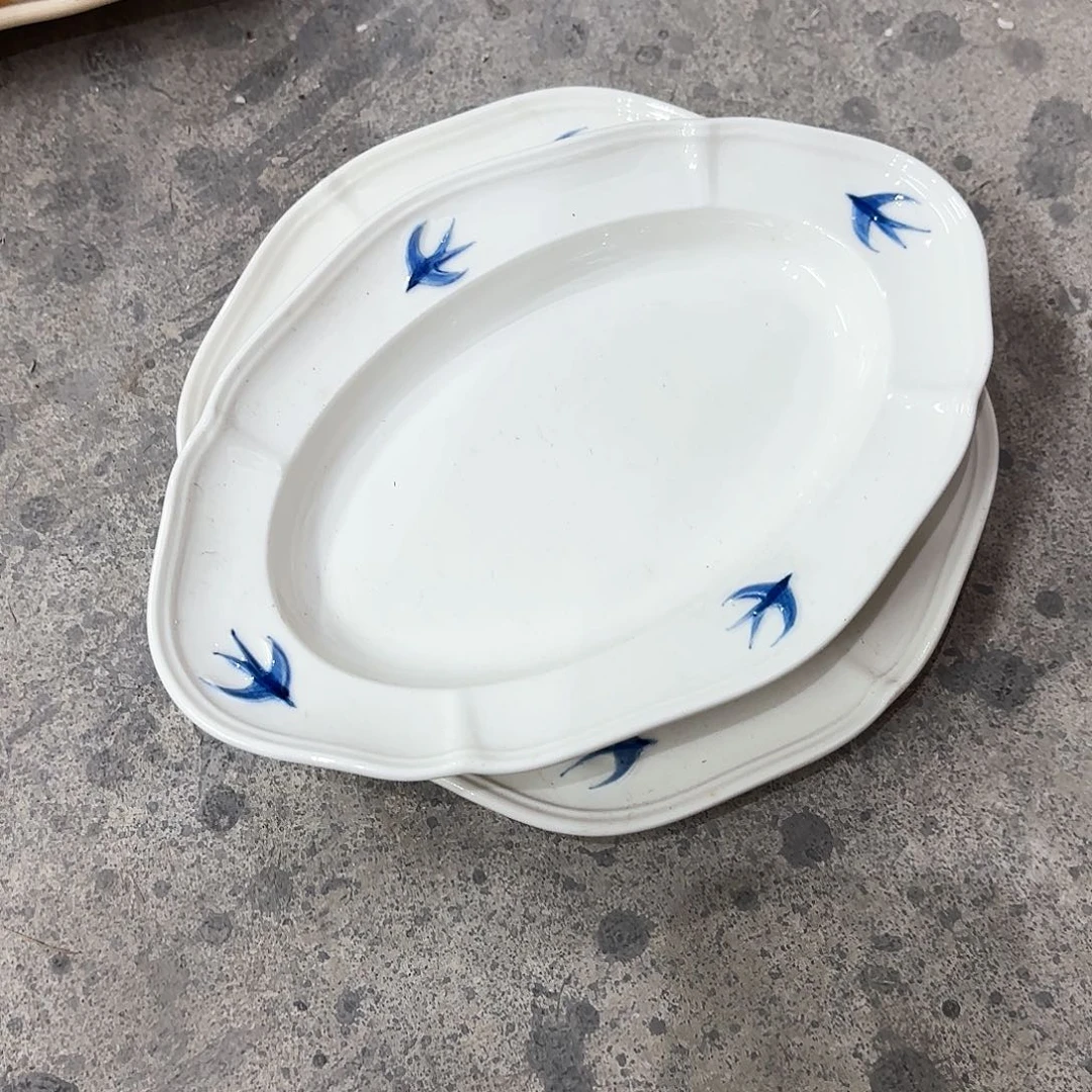 棉麻一****子鱼盘和浅盘