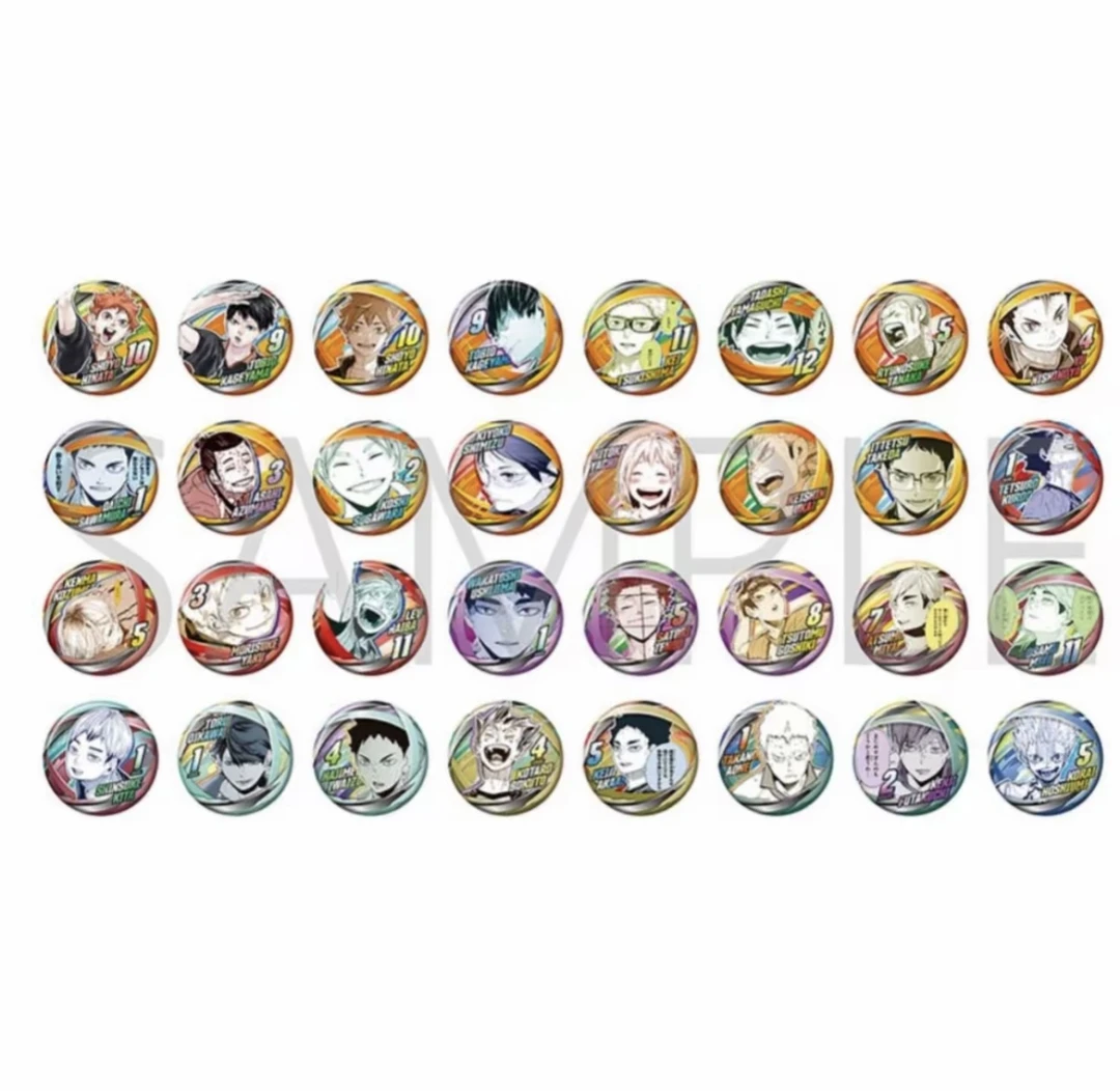 排球少年 FANPARK 粉丝节 日谷吧唧盲盒代拆